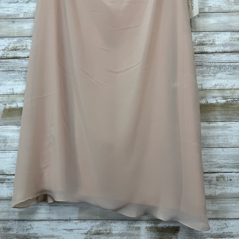 NWT Maggy London Face POW Light Pink Formal Dress size 14 - Picture 2 of 7